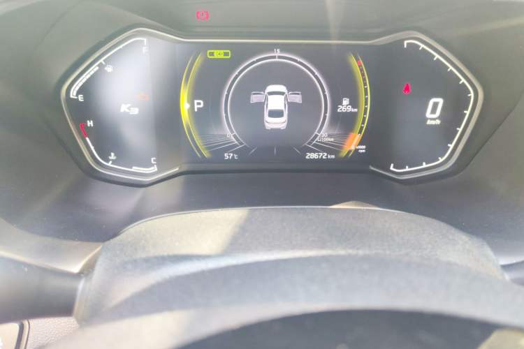 Used Kia K3 2021 1.5L CVT Fashion Edition Odometer Close Up