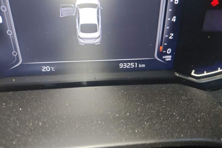 Used Kia K3 2021 Revised 1.5L CVT Fashion Edition Odometer Close Up