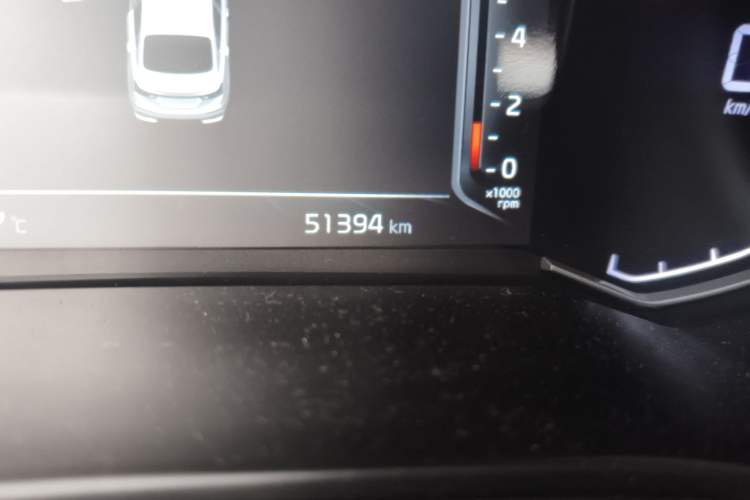 Used Kia K3 2021 Revised 1.5L CVT Fashion Edition Odometer Close Up
