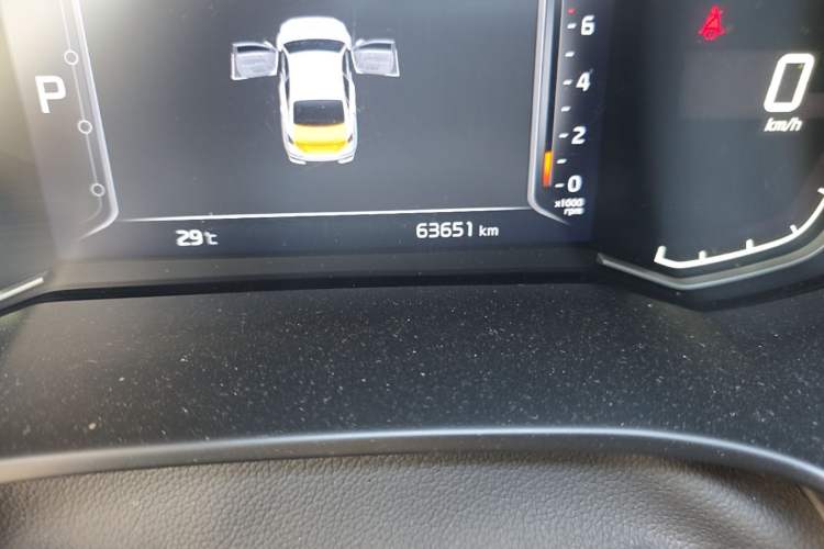 Used Kia K3 2021 Revised 1.5L CVT Fashion Edition Odometer Close Up