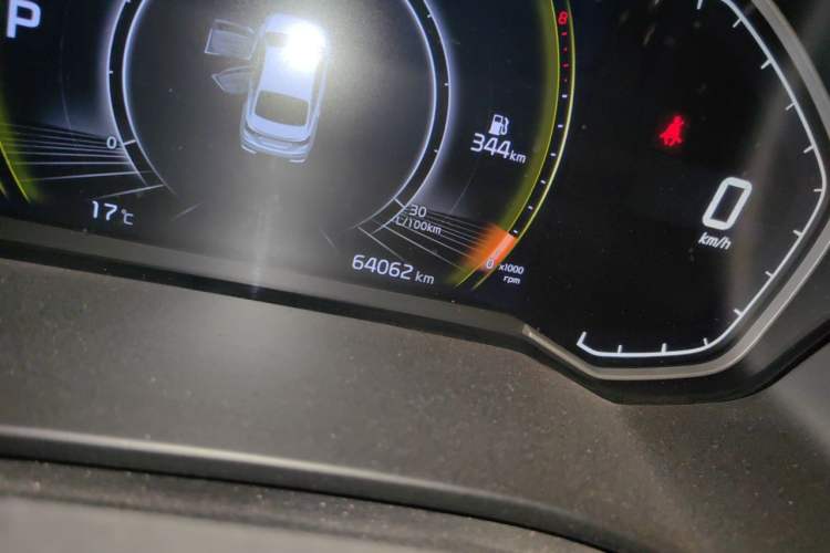 Used Kia K3 2021 Revised 1.5L CVT Fashion Edition Odometer Close Up