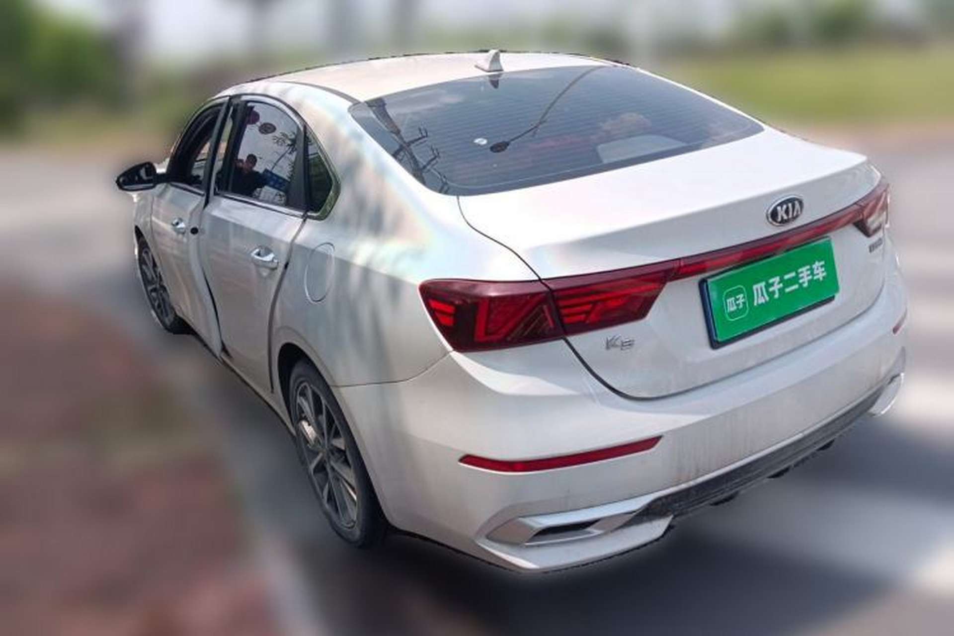 Used Kia K3 2021 1.5L CVT Fashion Edition Rear Left 45 Deg