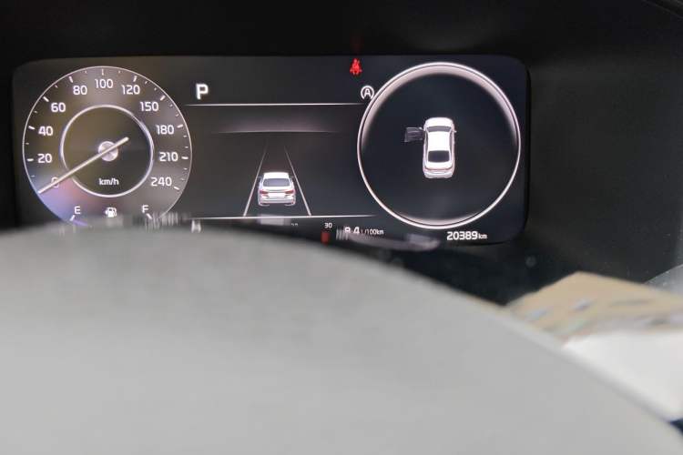 Used Kia K3 2023 1.4T DCT Prestige Luxury Edition Odometer Close Up