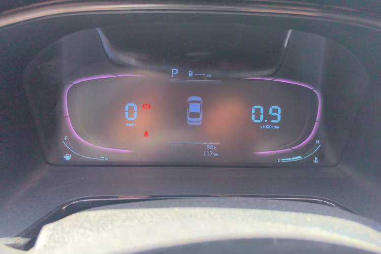 Used Kia K3 2023 1.5L CVT Luxury Edition Odometer Close Up
