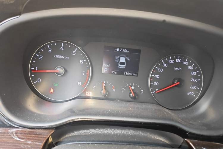 Used Kia K3 (Kai Shen) 2017 1.8L Automatic GLS Odometer Close Up