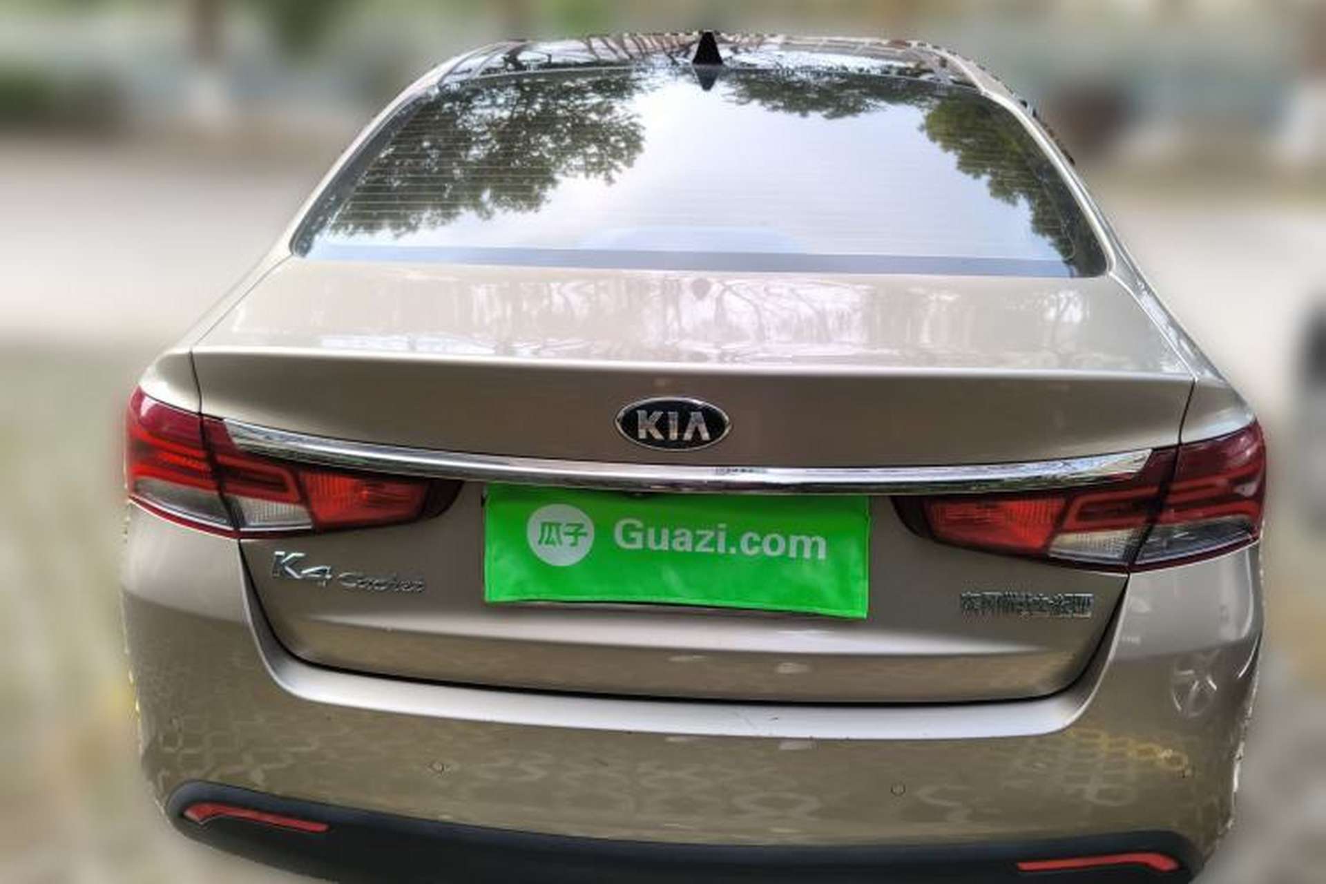 Used Kia K3 (Kai Shen) 2017 1.8L Automatic DLX Rear