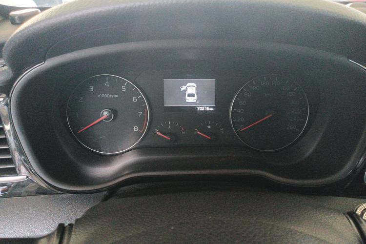 Used Kia K3 (Kai Shen) 2017 1.6T Automatic GLS Odometer Close Up