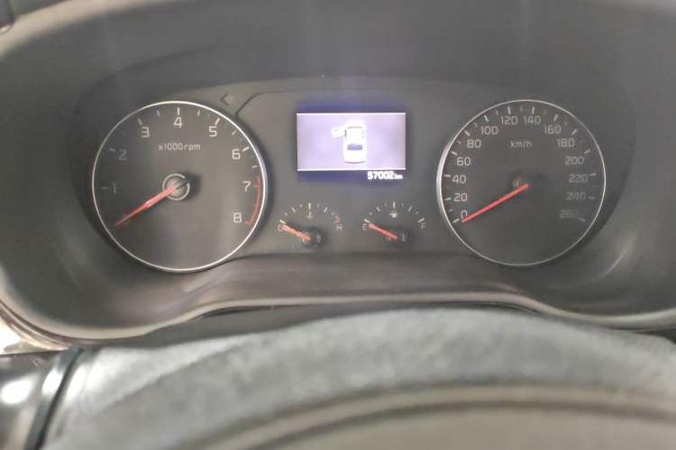 Used Kia K3 (Kai Shen) 2017 1.6T Automatic GLS Odometer Close Up