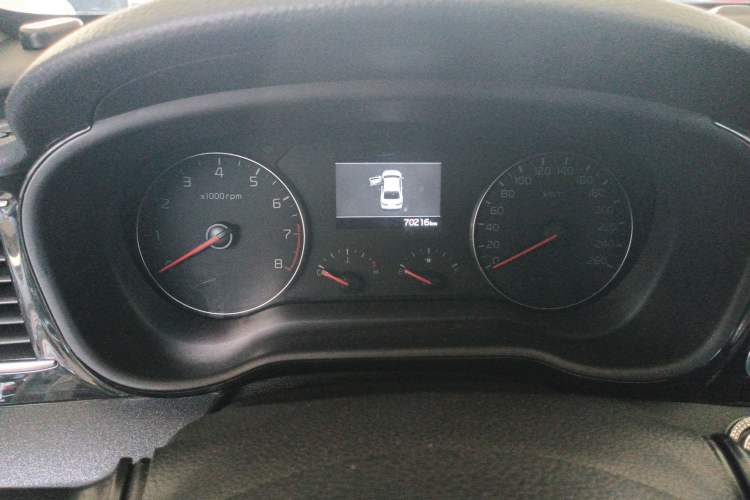 Used Kia K3 (Kai Shen) 2017 1.6T Automatic GLS Odometer Close Up