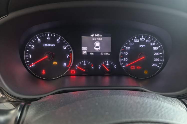 Used Kia K3 (Kai Shen) 2017 1.8L Automatic GLS Odometer Close Up