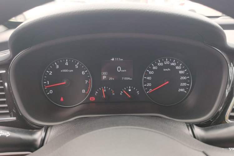 Used Kia K3 (Kai Shen) 2017 1.8L Automatic GLS Odometer Close Up