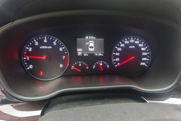Used Kia K3 (Kai Shen) 2017 1.8L Automatic GLS Odometer Close Up