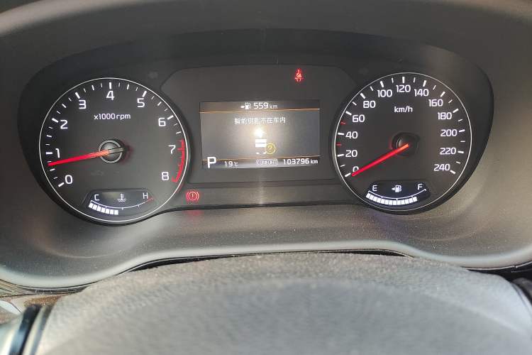 Used Kia K3 (Kai Shen) 2017 1.8L Automatic DLX Odometer Close Up