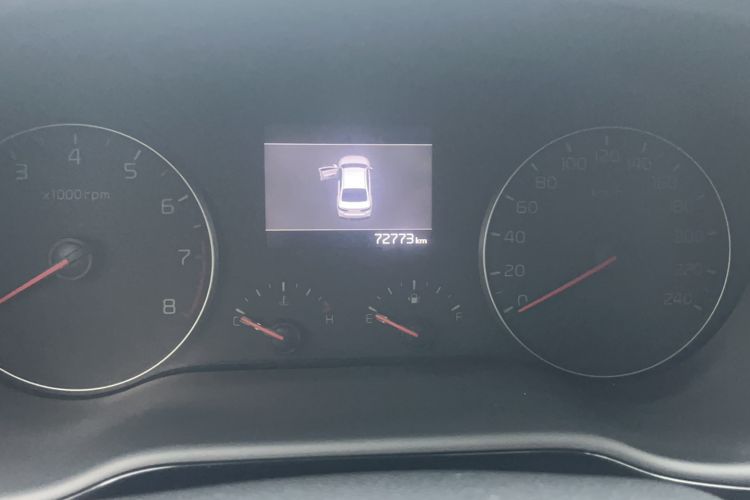 Used Kia K3 (Kai Shen) 2017 1.8L Automatic GLS Odometer Close Up