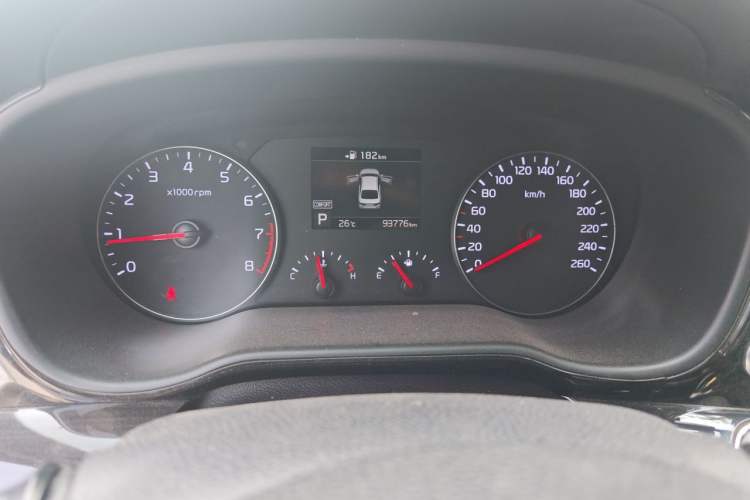 Used Kia K3 (Kai Shen) 2017 1.6T Automatic GLS Odometer Close Up