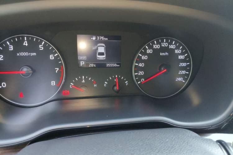 Used Kia K3 (Kai Shen) 2019 1.8L Automatic GLS Odometer Close Up