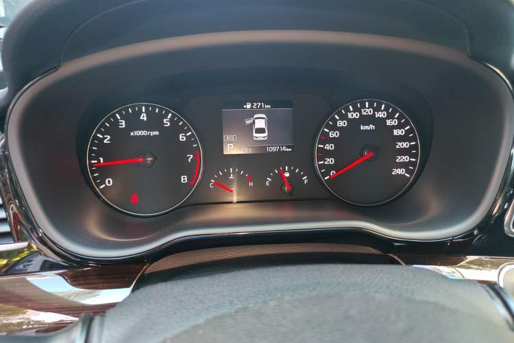 Used Kia K3 (Kai Shen) 2019 1.8L Automatic GLS Odometer Close Up