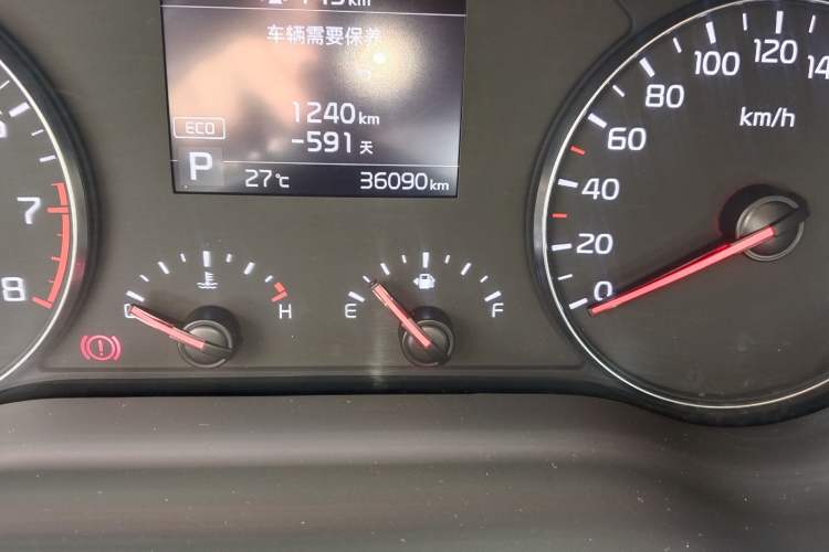 Used Kia K3 (Kai Shen) 2019 1.8L Automatic GLS Odometer Close Up