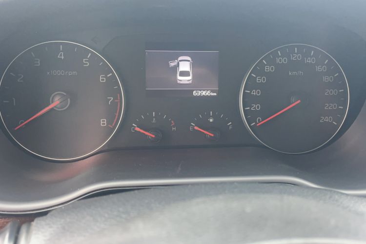Used Kia K3 (Kai Shen) 2019 1.8L Automatic GLS Odometer Close Up