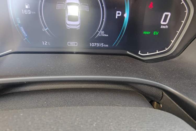 Used Kia K3 New Energy 2019 1.6L PHEV Comfort Edition Odometer Close Up