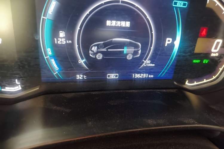Used Kia K3 New Energy 2019 1.6L PHEV Comfort Edition Odometer Close Up