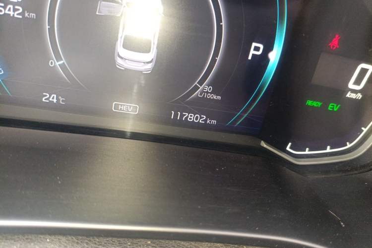Used Kia K3 New Energy 2019 1.6L PHEV Smart Connectivity Edition Odometer Close Up