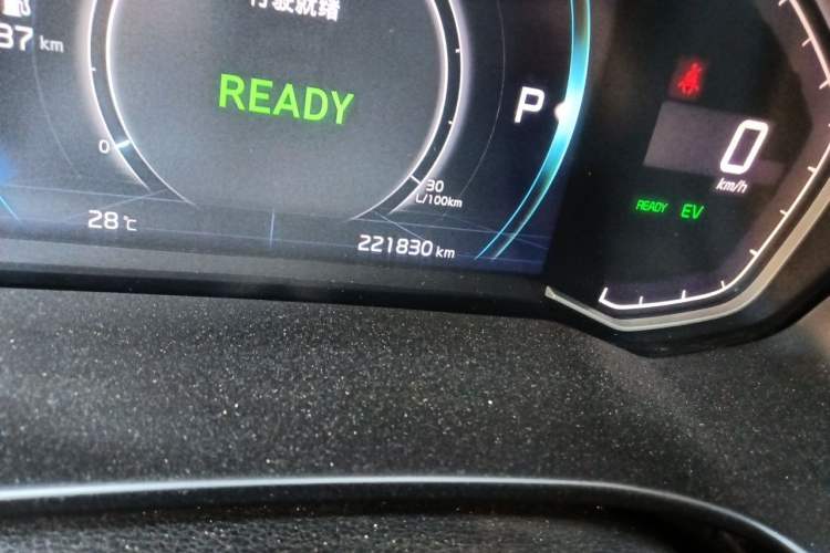 Used Kia K3 New Energy 2019 1.6L PHEV Comfort Edition Odometer Close Up