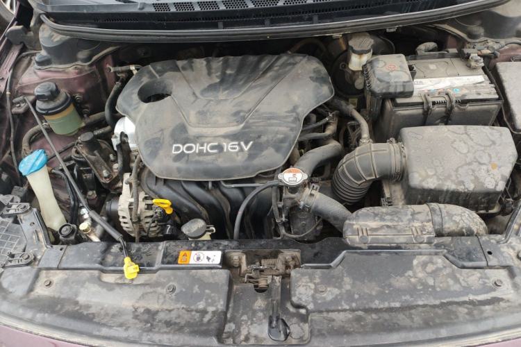 Used Kia K3S 2014 1.6L Automatic GLS Engine Bay