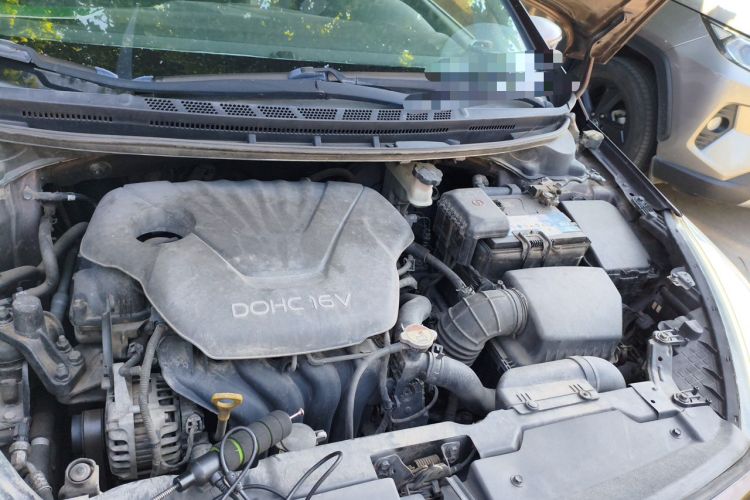 Used Kia K3S 2014 1.6L Automatic GLS Engine Bay Left