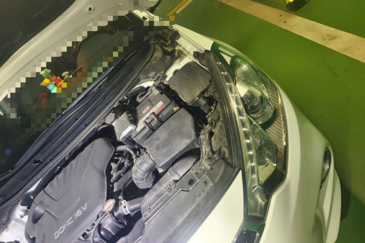 Used Kia K3S 2014 1.6L Automatic GLS Engine Bay Left