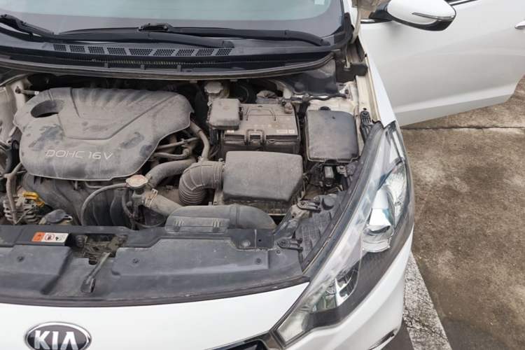 Used Kia K3S 2014 1.6L Automatic DLX Engine Bay Left