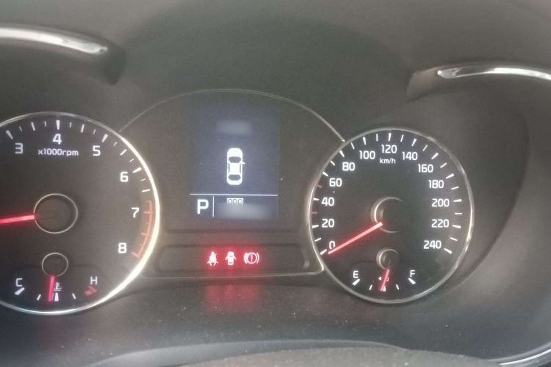 Used Kia K3S 2014 1.6L Automatic DLX Instrument Cluster