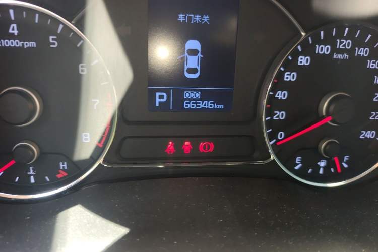 Used Kia K3S 2014 1.6L Automatic GL Odometer Close Up