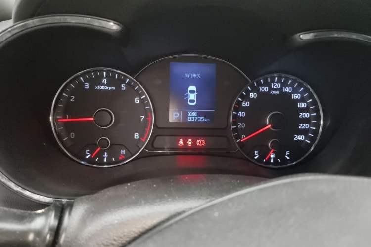 Used Kia K3S 2014 1.6L Automatic DLX Odometer Close Up