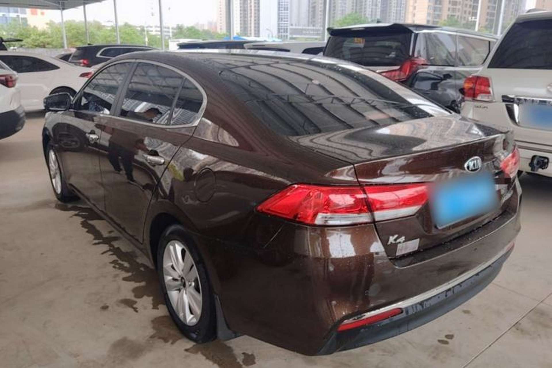 Used Kia K4 2014 1.8L Automatic GLS Rear Left 45 Deg