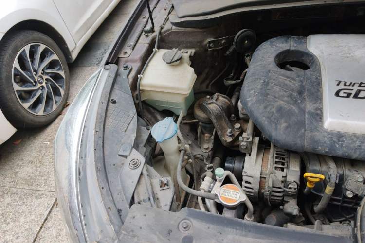 Used Kia K4 2014 1.6T Automatic Turbo Engine Bay Right