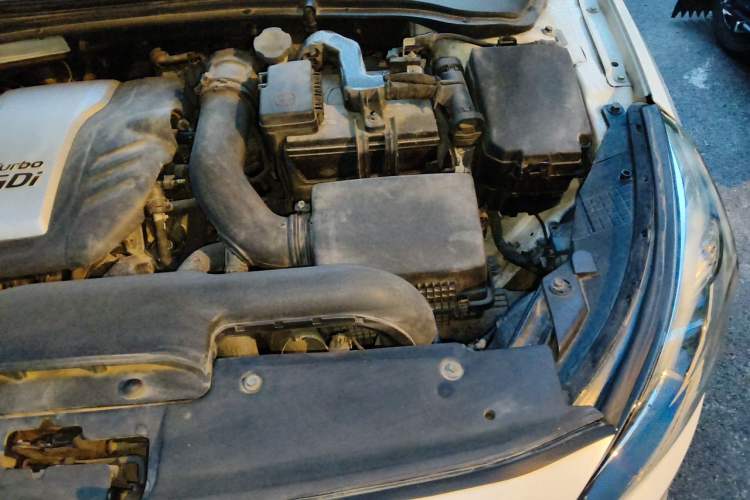 Used Kia K4 2014 1.6T Automatic Turbo Engine Bay Left