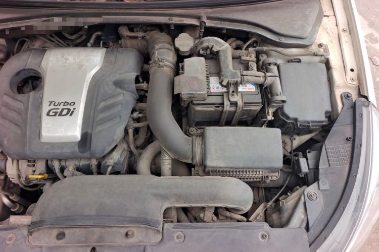 Used Kia K4 2014 1.6T Automatic Turbo Engine Bay Left