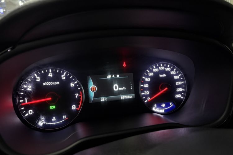 Used Kia K4 2014 1.8L Automatic DLX Odometer Close Up