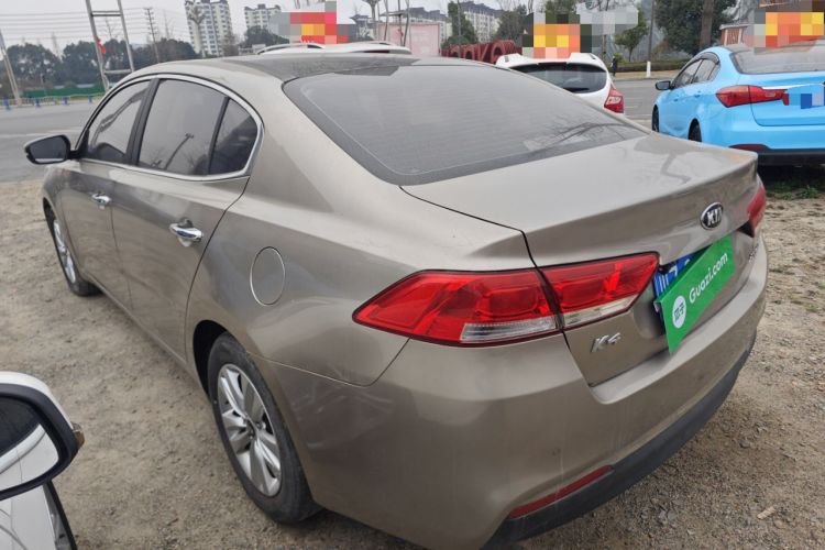 Used Kia K4 2014 1.8L Automatic GLS Rear Left 45 Deg