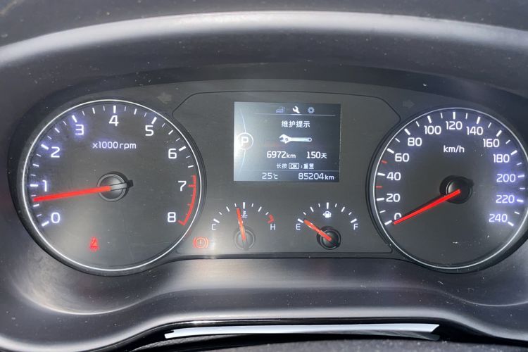 Used Kia K4 2015 1.8L Automatic GLS Special Odometer Close Up