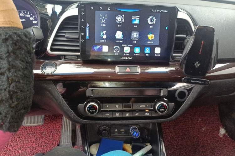 Used Kia K4 2015 1.8L Automatic GLS Special Audio And AC Panel