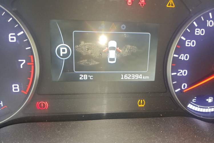 Used Kia K4 2015 1.8L Automatic DLX Special Odometer Close Up