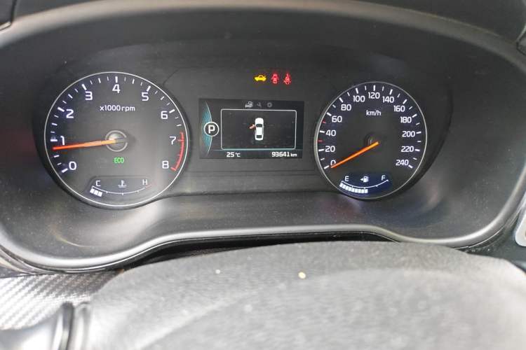 Used Kia K4 2015 1.8L Automatic DLX Special Odometer Close Up