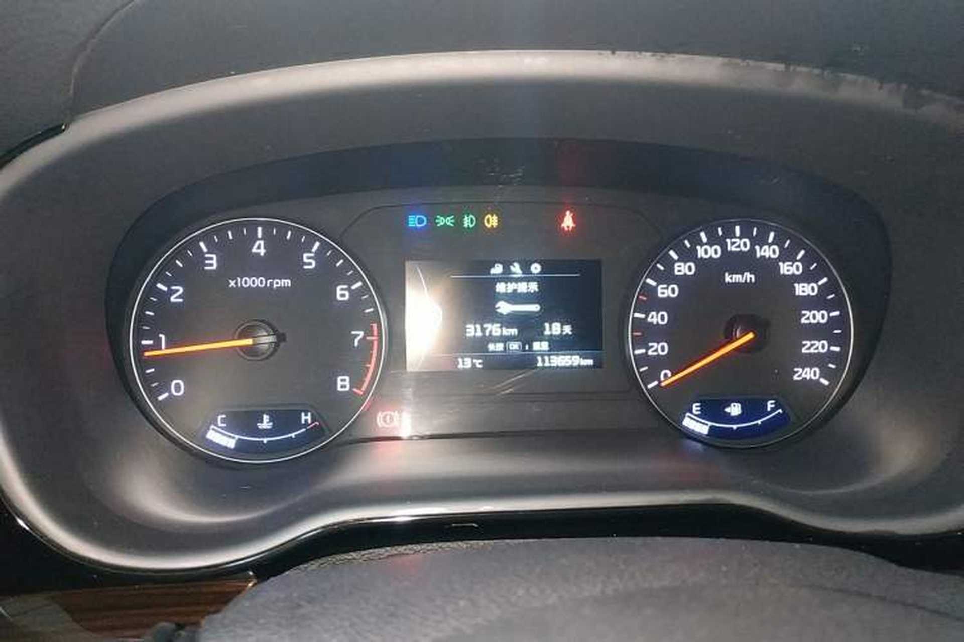 Used Kia K4 2017 1.8L Automatic DLX Special Instrument Cluster