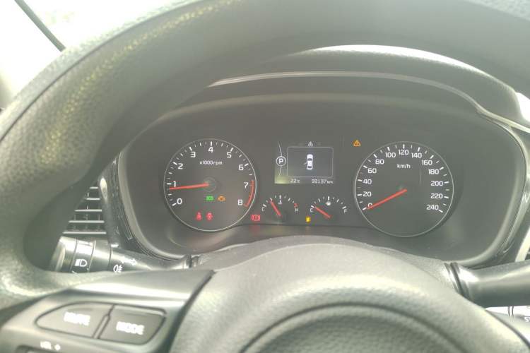 Used Kia K4 2017 1.8L Automatic GLS Special Odometer Close Up