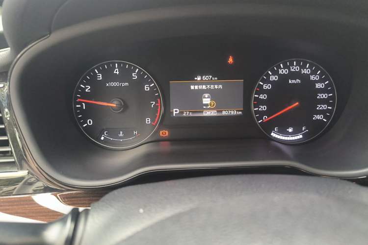 Used Kia K4 2017 1.8L Automatic DLX Special Odometer Close Up