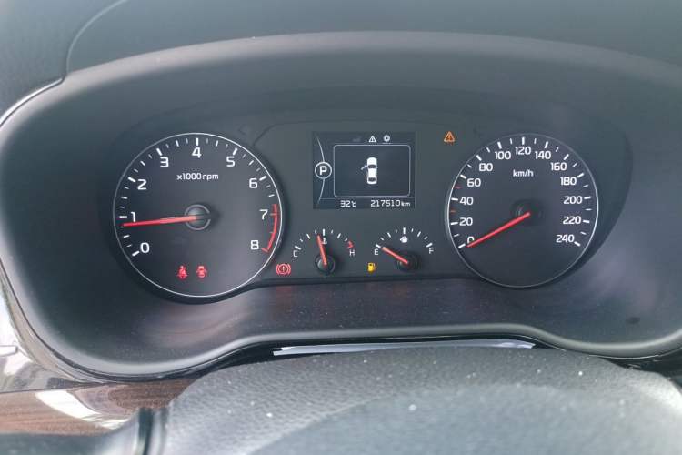 Used Kia K4 2017 1.8L Automatic DLX Special Odometer Close Up