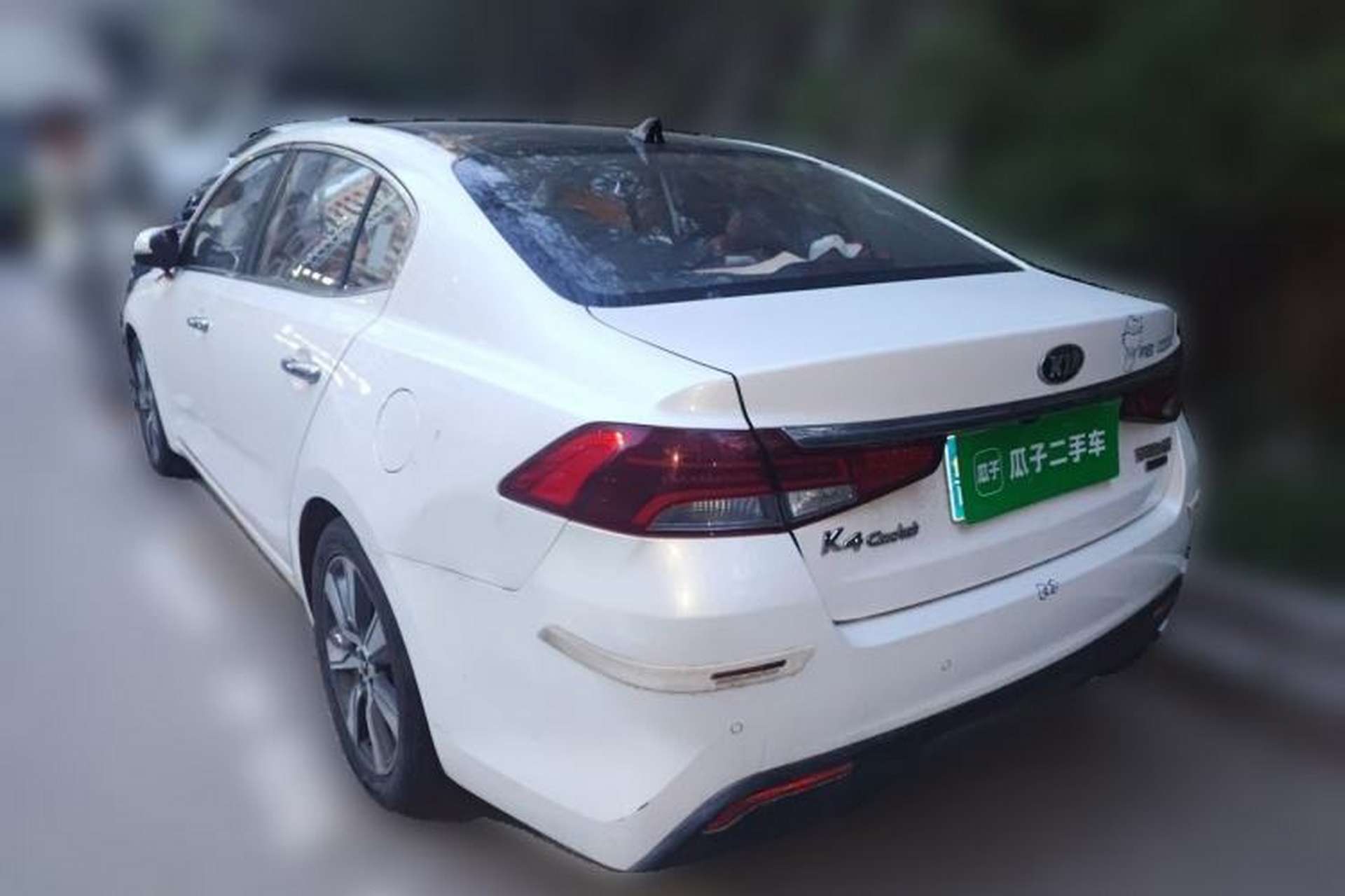 Used Kia K4 2017 1.6T Automatic T-DLX Turbo Rear Left 45 Deg