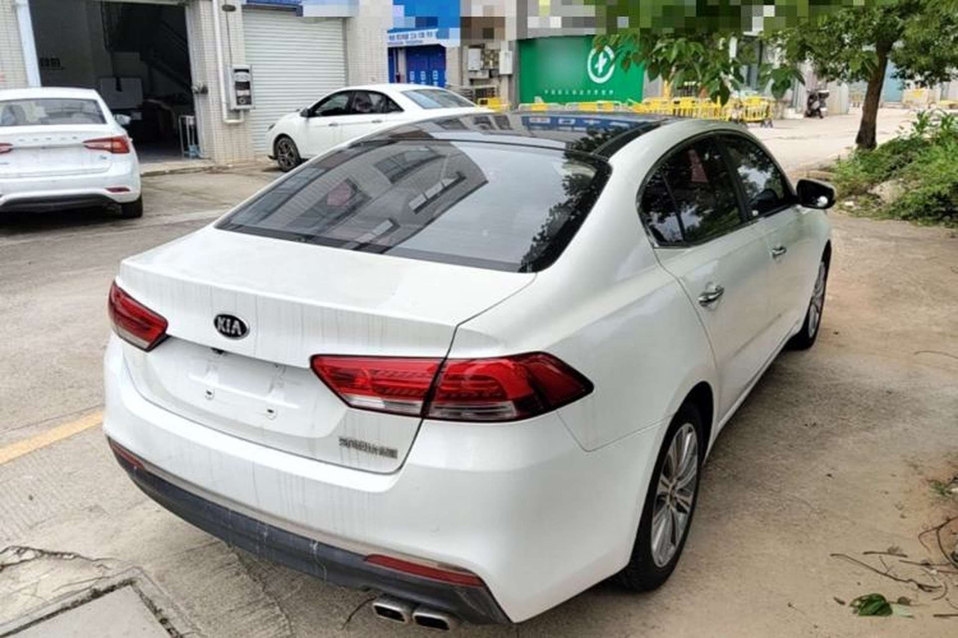 Used Kia K4 2017 1.8L Automatic GLS Special Rear Right 45 Deg
